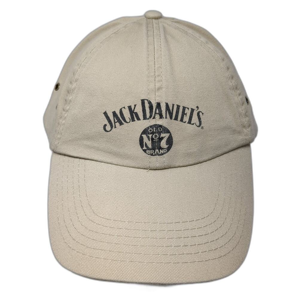 Jack Daniel's Old No. 7 Baseball Cap Beige One Size Adjustable Cherokee